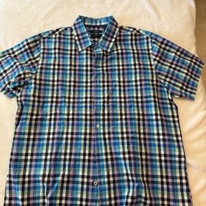Van Heusen XL Button Down Short sleeve New